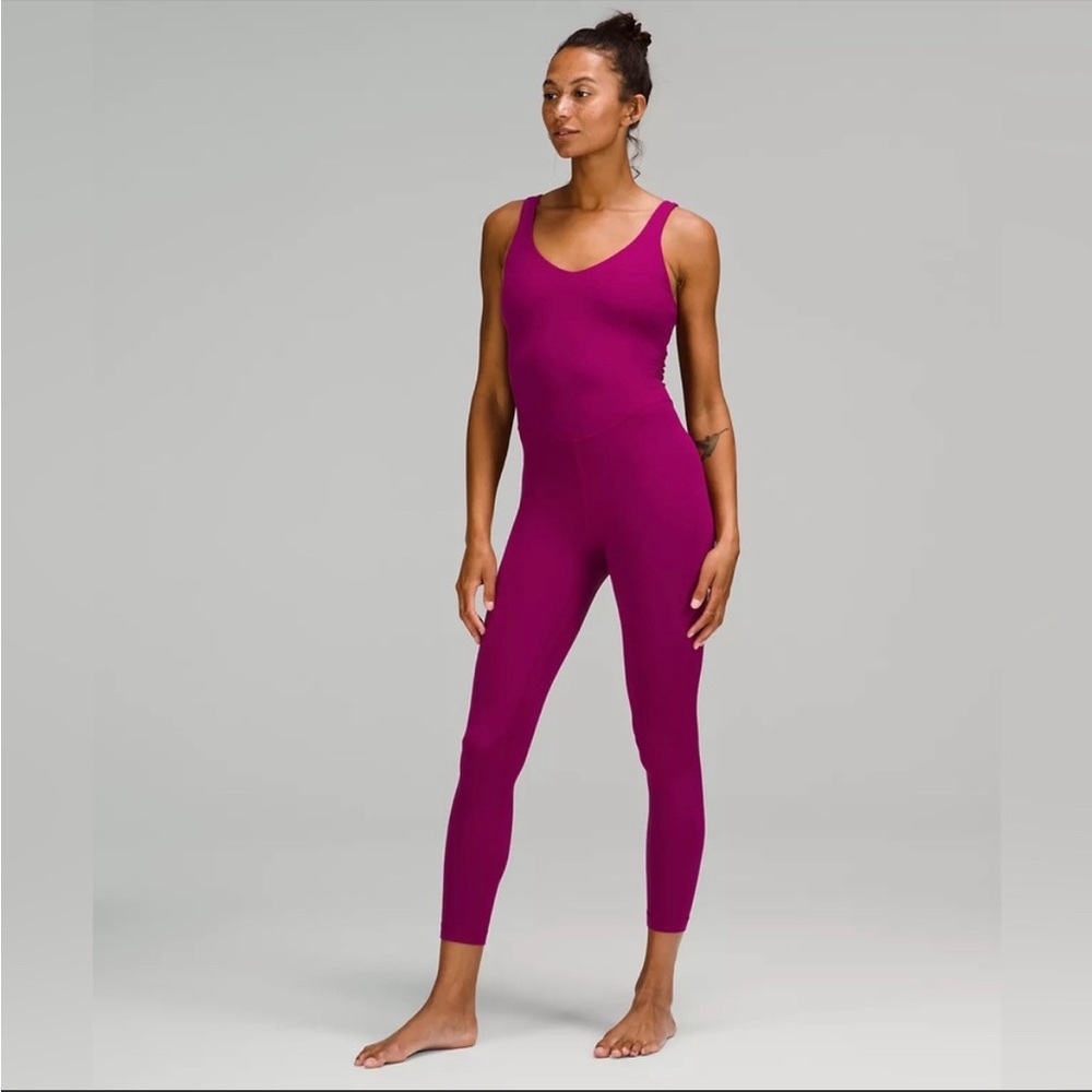 Lululemon Align Bodysuit Magenta Purple